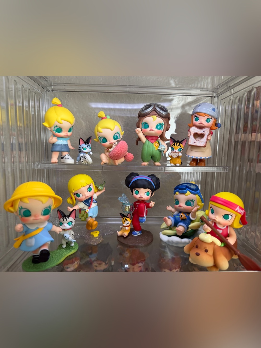 Lot of 9 POPMART - MOLLY - BABY MOLLY